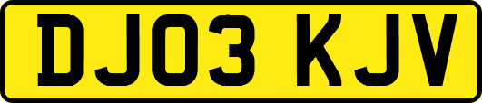 DJ03KJV