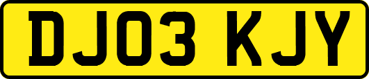 DJ03KJY