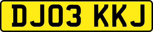 DJ03KKJ