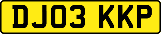 DJ03KKP