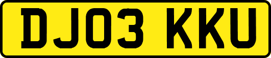 DJ03KKU