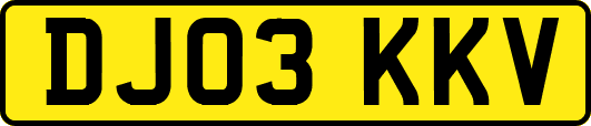 DJ03KKV