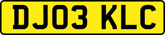 DJ03KLC