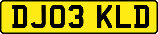 DJ03KLD