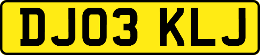 DJ03KLJ