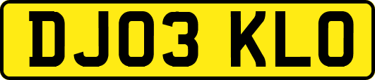 DJ03KLO