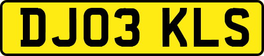 DJ03KLS