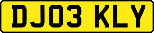 DJ03KLY