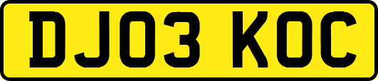 DJ03KOC
