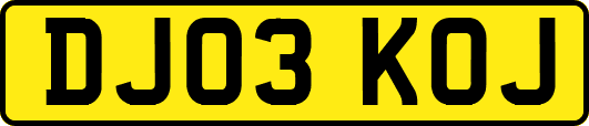 DJ03KOJ