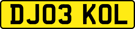 DJ03KOL