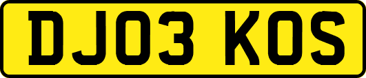 DJ03KOS