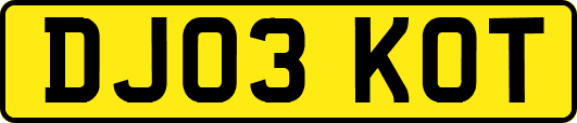DJ03KOT