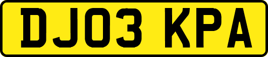 DJ03KPA