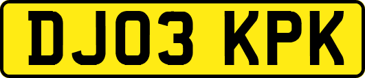 DJ03KPK