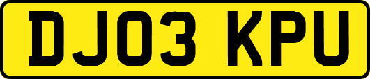 DJ03KPU