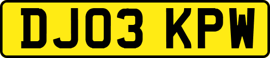 DJ03KPW