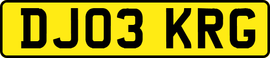 DJ03KRG
