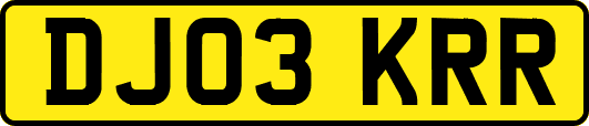 DJ03KRR