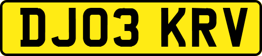DJ03KRV