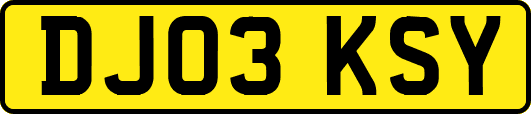 DJ03KSY