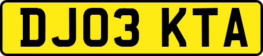 DJ03KTA