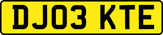 DJ03KTE