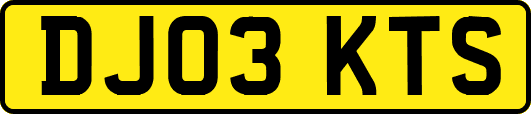 DJ03KTS