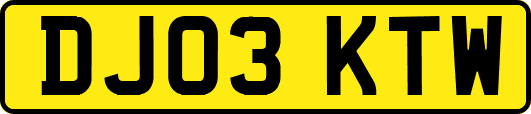 DJ03KTW