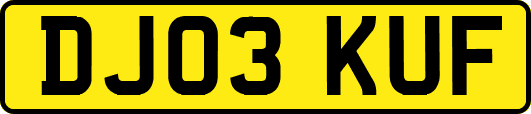 DJ03KUF