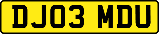 DJ03MDU