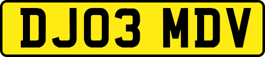 DJ03MDV