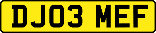DJ03MEF