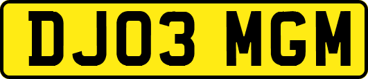 DJ03MGM