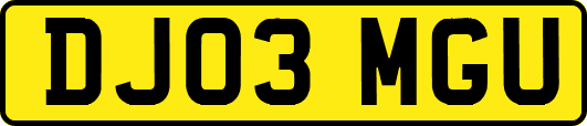 DJ03MGU