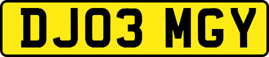 DJ03MGY