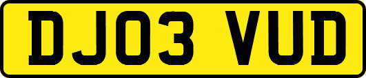 DJ03VUD