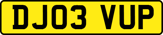 DJ03VUP