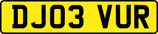 DJ03VUR