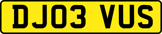 DJ03VUS