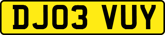 DJ03VUY