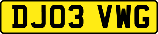 DJ03VWG