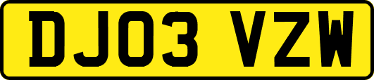 DJ03VZW