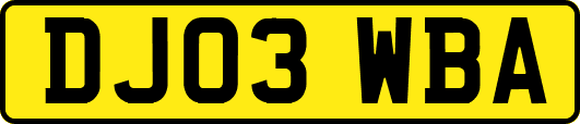 DJ03WBA