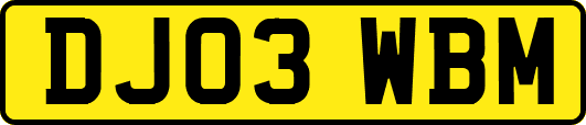 DJ03WBM