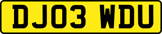 DJ03WDU