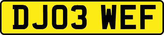 DJ03WEF
