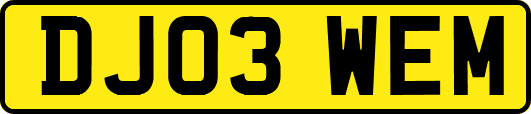 DJ03WEM