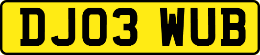 DJ03WUB