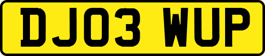 DJ03WUP